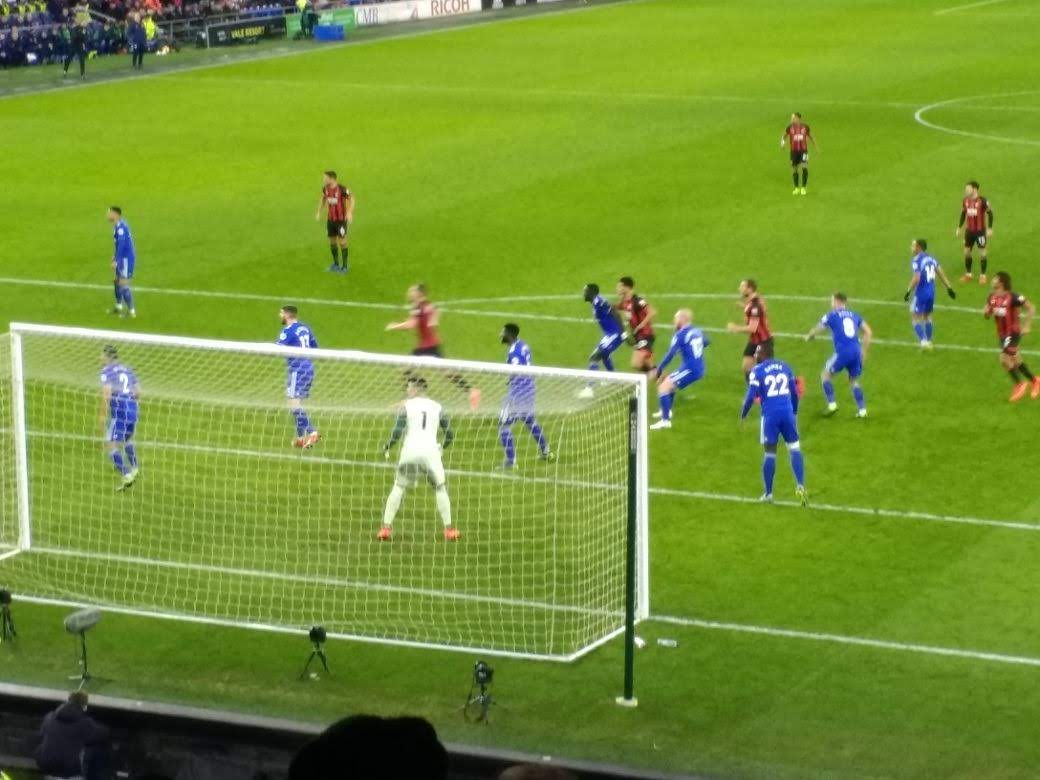 Bournemouth go down at Cardiff